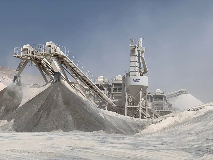 石灰石(shi)加工