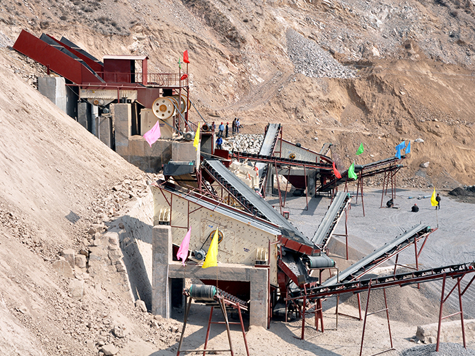 鉀長石(shi)生産線