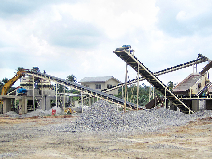 方解(jie)石生産線