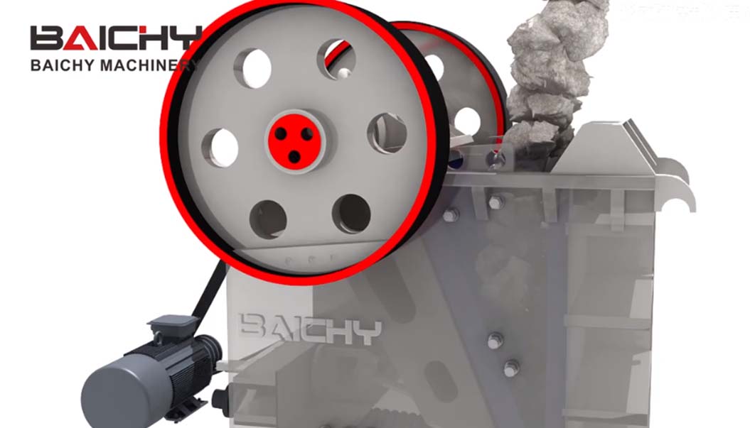 顎式破碎機工作原理3D動畫縯示