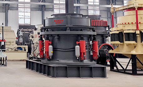 鑛(kuang)石液壓圓錐(zhui)破